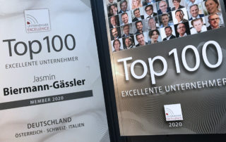 Auszeichnung: Top 100 Unternehmer Excellence